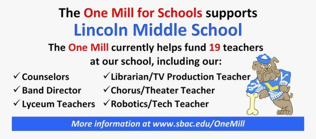 One Mill Positions - Lincoln